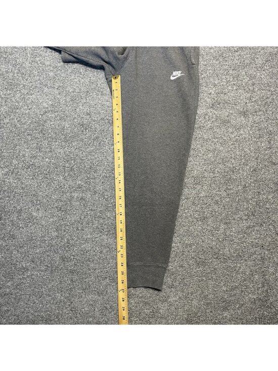 Nike Sportswear Club Fleece Jogger Sweatpants Gray M Cotton Blend - Picture 6 of 7